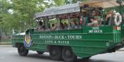 Duck Boat on Boylston St (LB30)